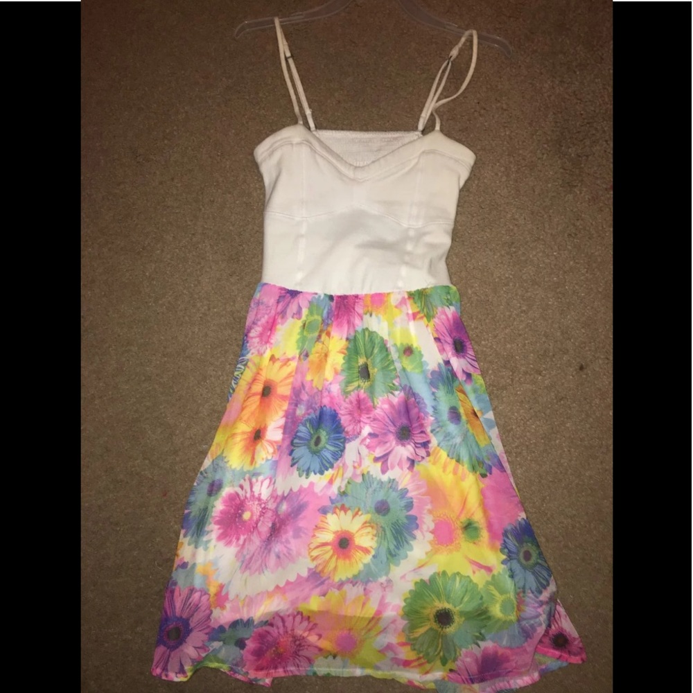 Aeropostale Flower Strappy Dress XS